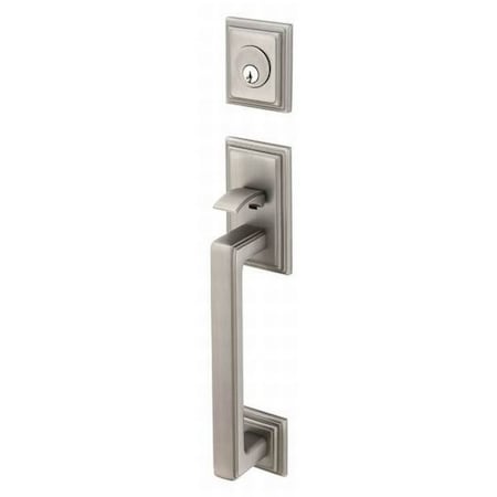 Emtek Antique Nickel Handleset, 4213SFUS15ARH 4213SFUS15ARH